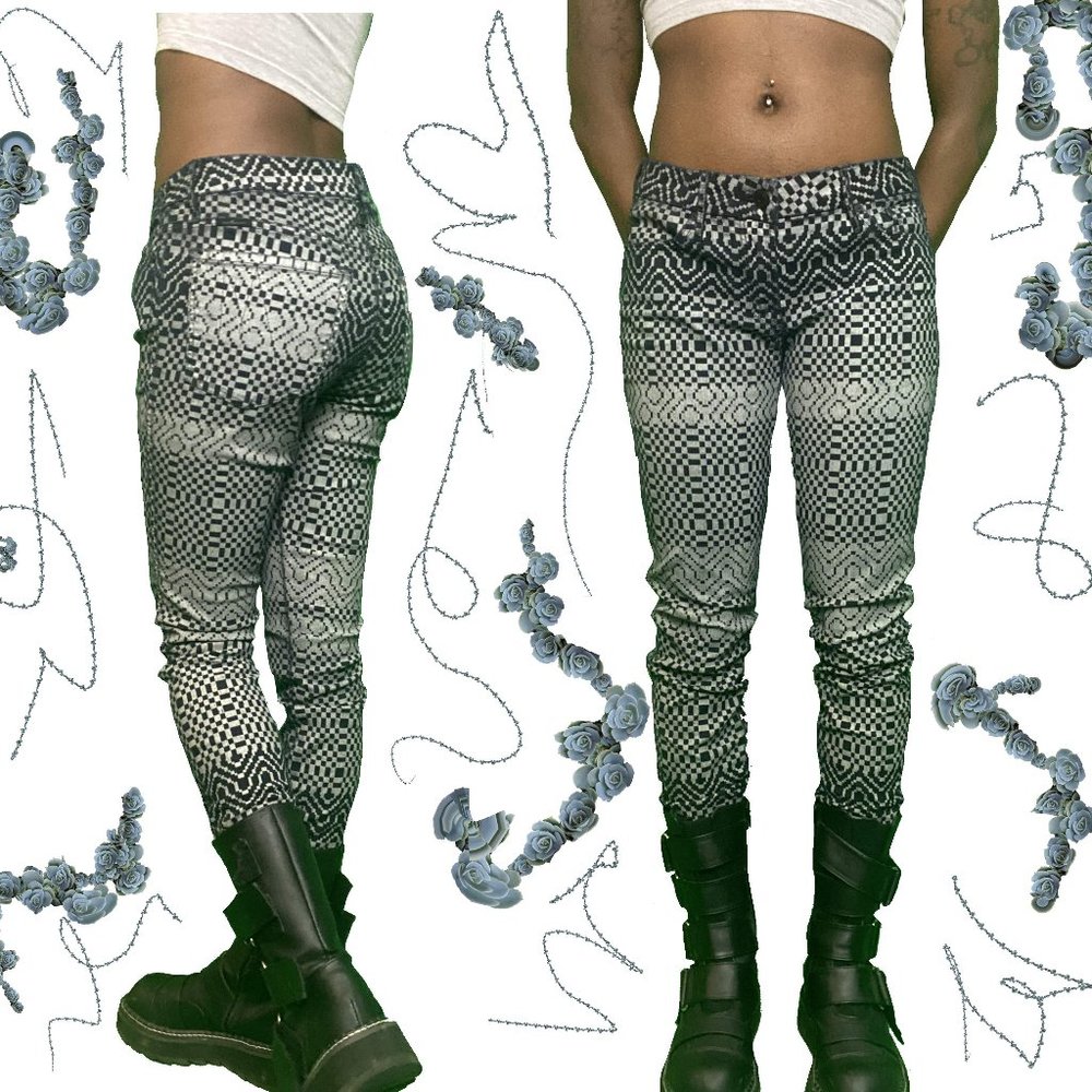 Guess by Marciano Printed Skinny Jeans